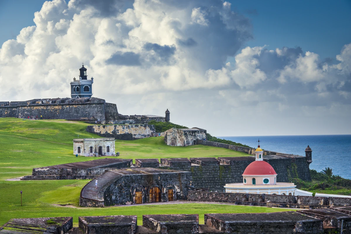 Castillo San Felipe del Morro, em San Juan, Porto Rico.