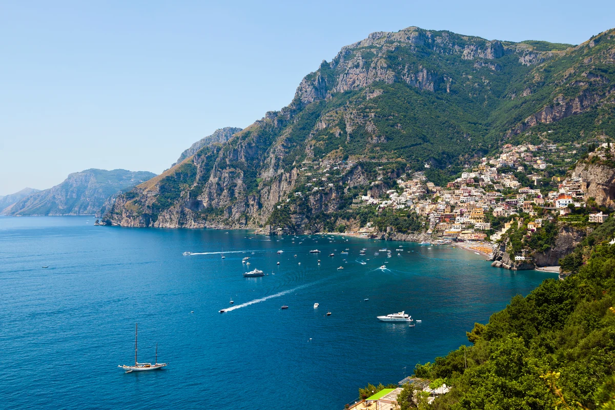 Positano on Italy’s Amalfi Coast.