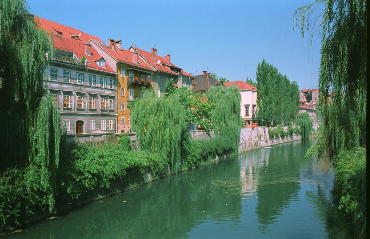 Ljubljana: follow the river through the old town